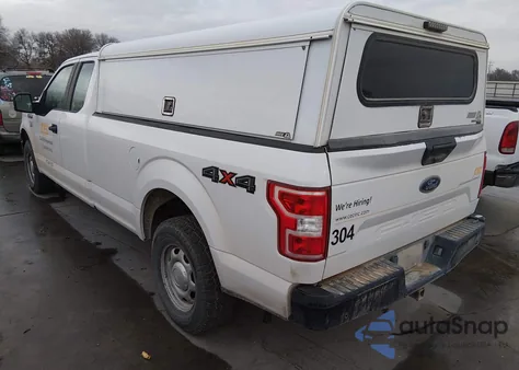 2018 Ford F-150 Xl из США, поврежденный, VIN 1FTFX1E52JKF26068
